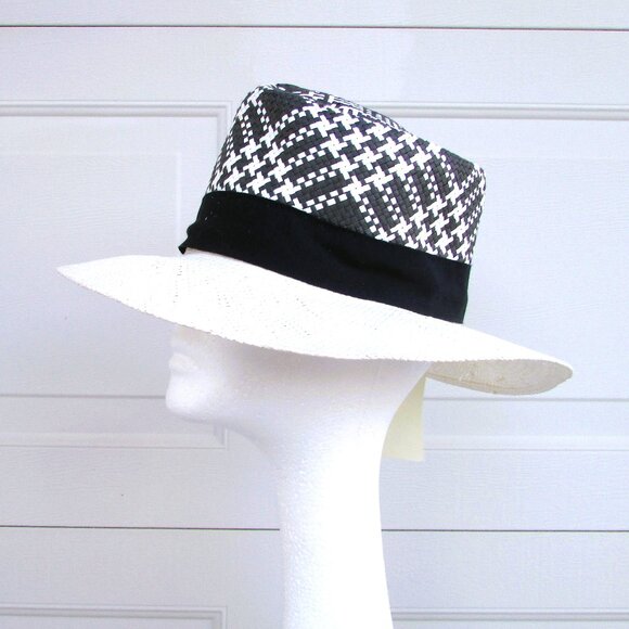 Maison Pholya straw fedora hat O/S main image 4